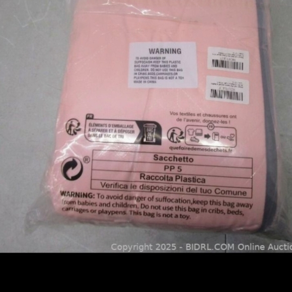 Waterproof Pink Quilted Mattress Protector - Picture 3 of 5